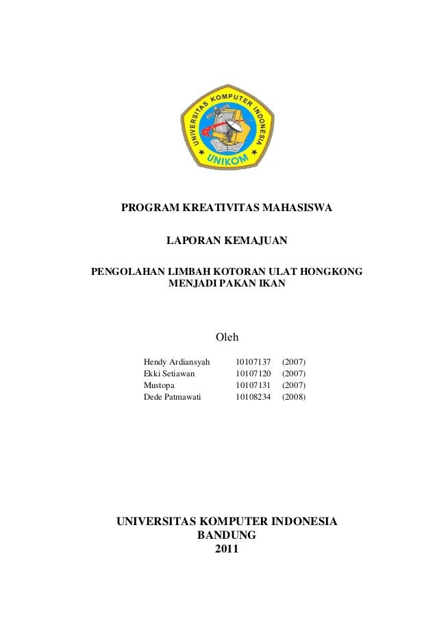 Contoh Judul Pkm Gt Bidang Ekonomi